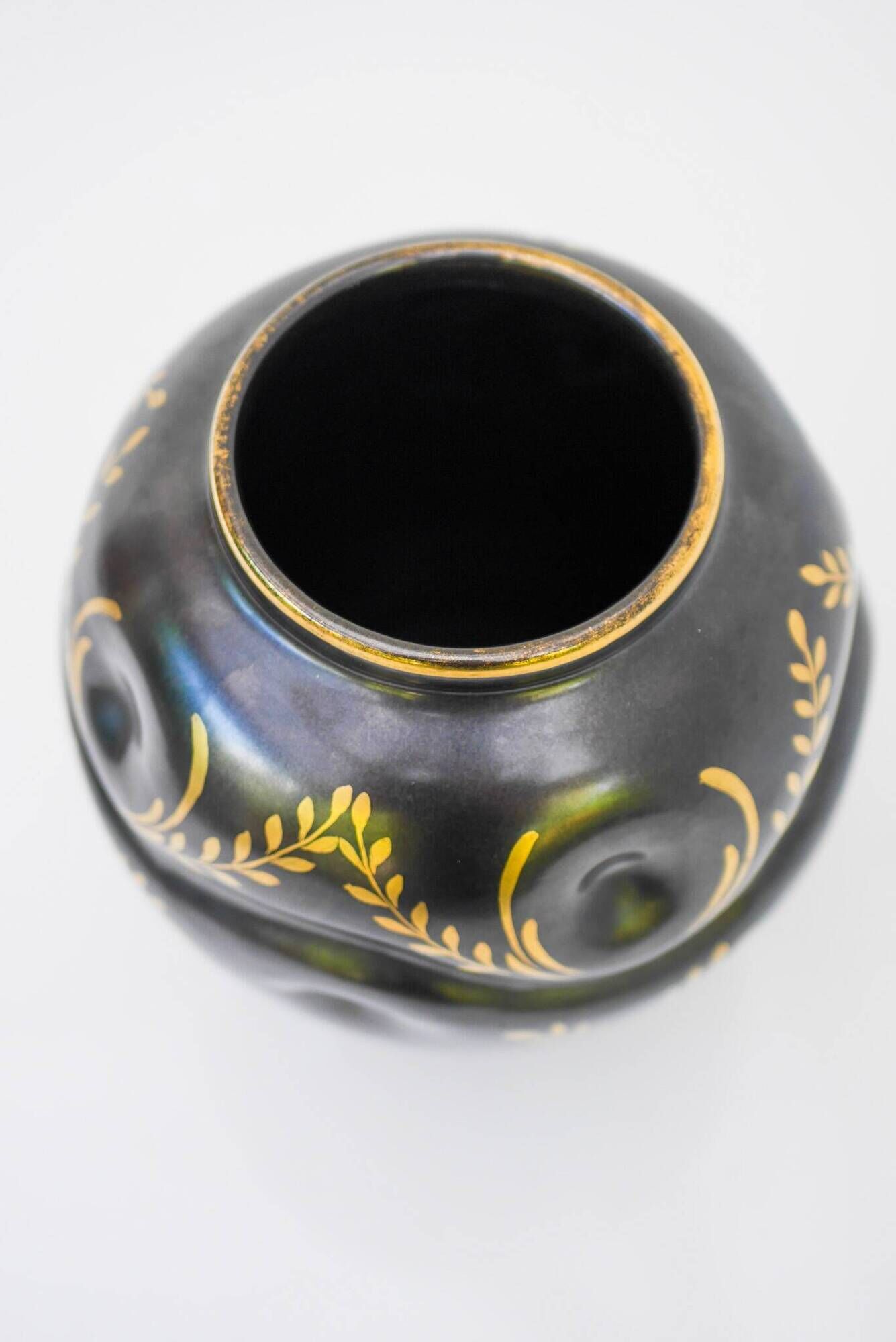 Art Deco Ceramic Vase by Harald Östergren, Upsala Ekeby, Sweden, 1935