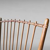 Chaise à dossier haut par Albert Haberer pour Hermann Fleiner