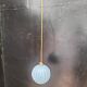 Clichy blue glass pendant light