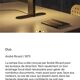 Duo desk lamp by Andre Ricard for Metalarte 1973