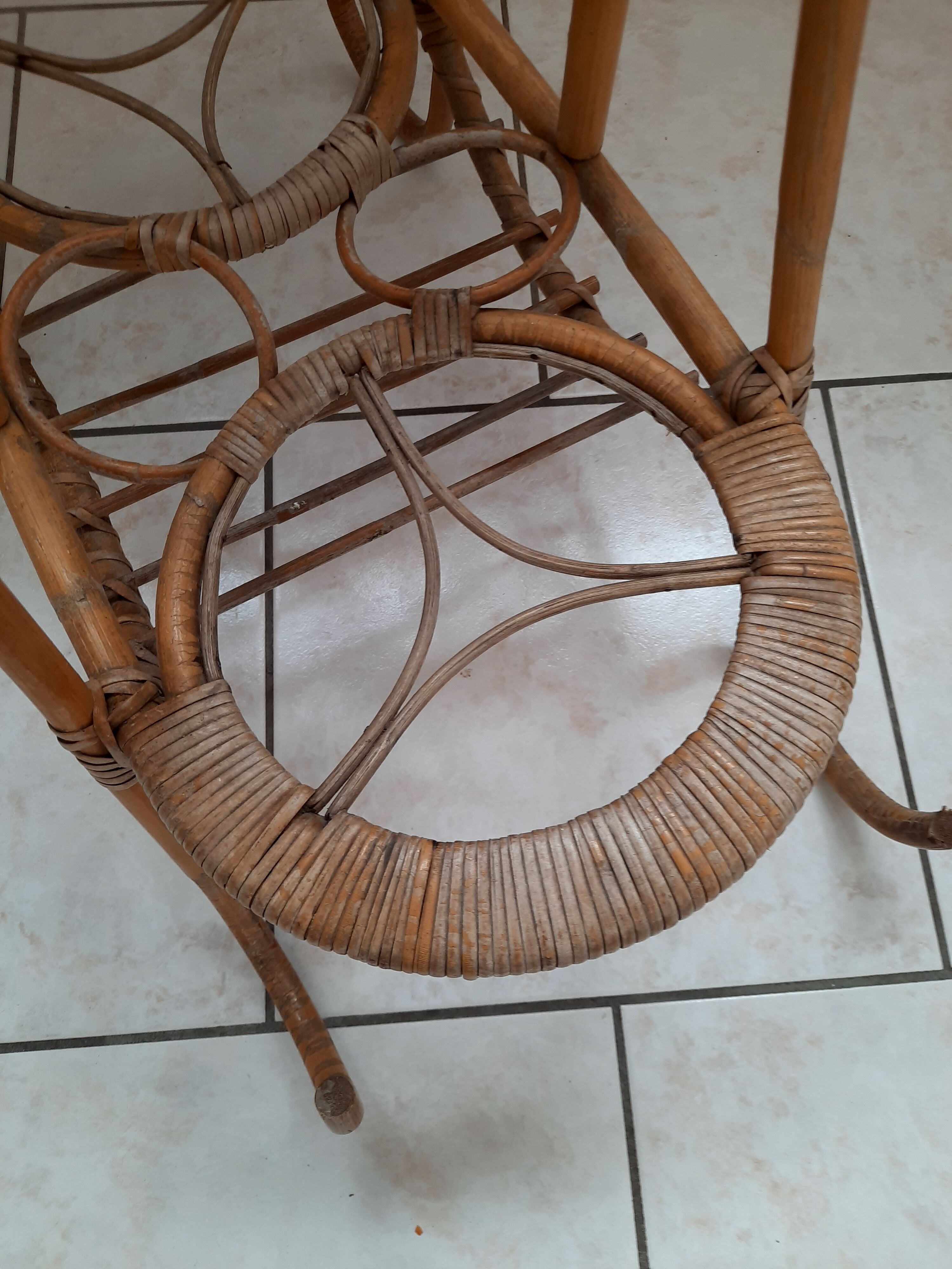 Vintage 70s portable bar