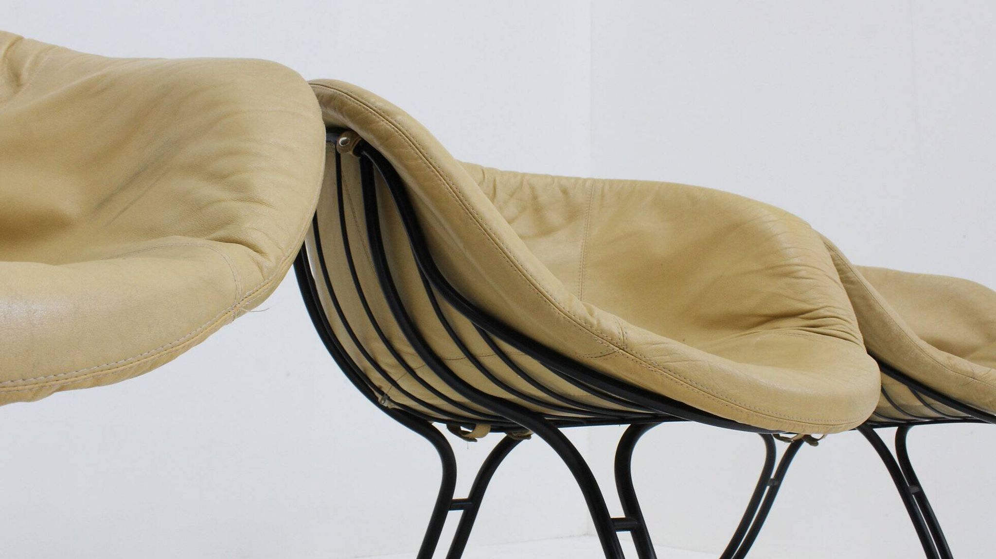 Set of 4 Pan Am dining chairs by Gastone Rinaldi for Rima Italy 1970s