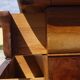 Louis Philippe chest of drawers in solid walnut
