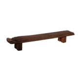 Banc tribal en bois massif