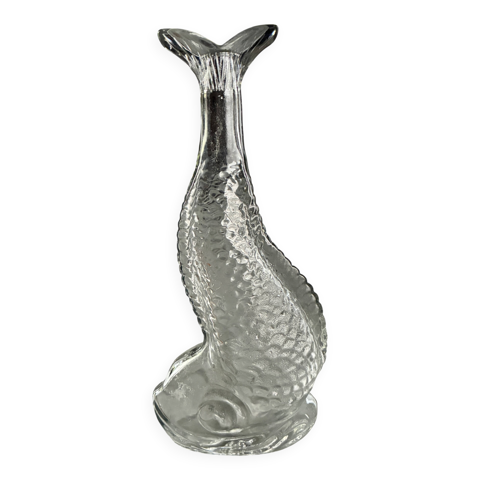 Glass fish carafe