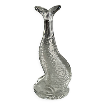 Carafe poisson en verre