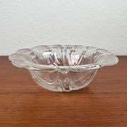 Small vintage bowl from the Eden series in glass by Lars Hellsten for Orrefors, Sweden, 1970s.