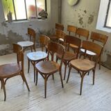 Set of 11 Baumann bistro chairs