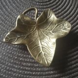 Empty ashtray pocket sheet in bronze