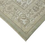 Turkish Handcrafted Loom Oushak Rug 272 cm x 355 cm