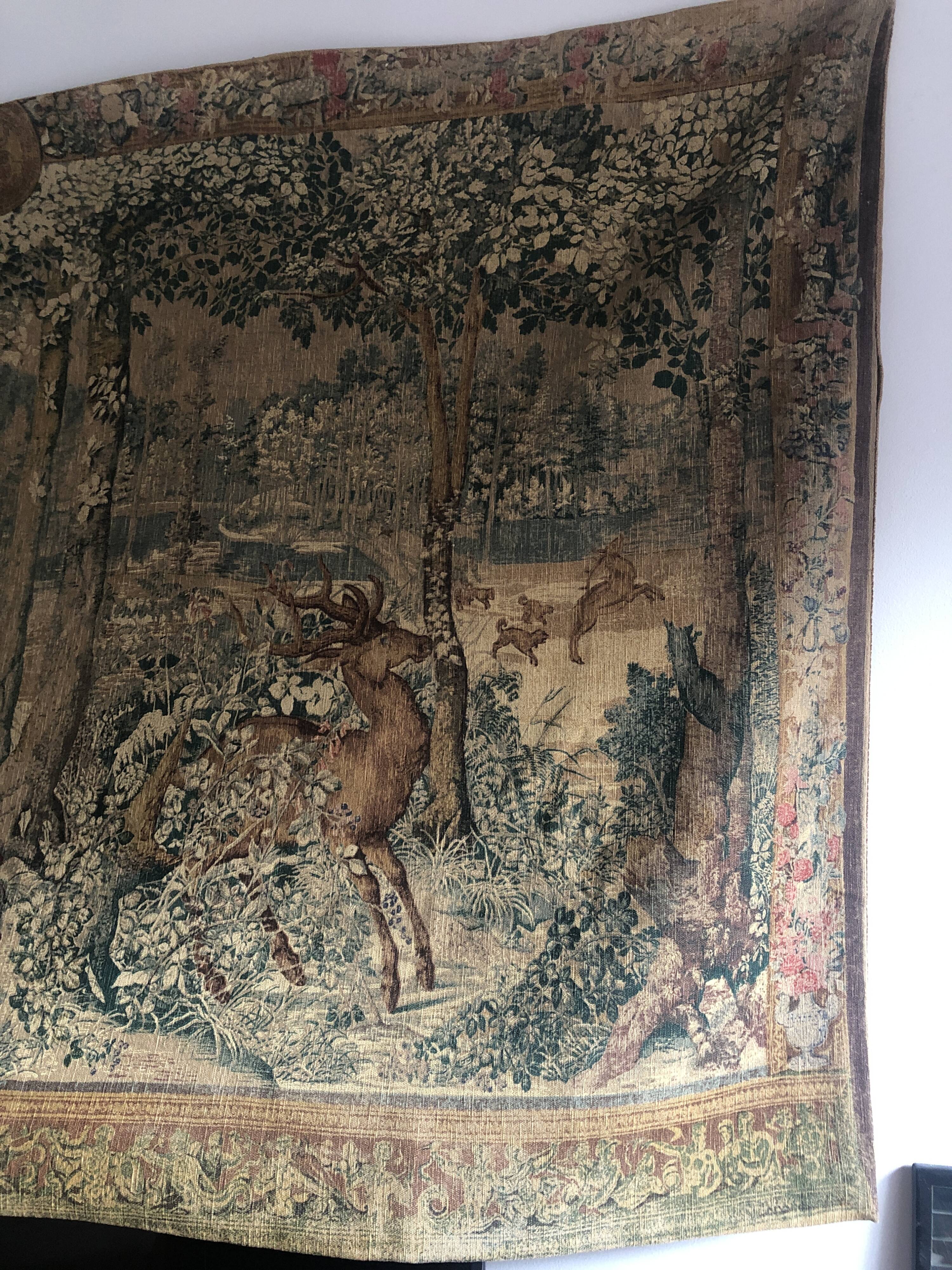 Wall tapestry from the early 16th century.