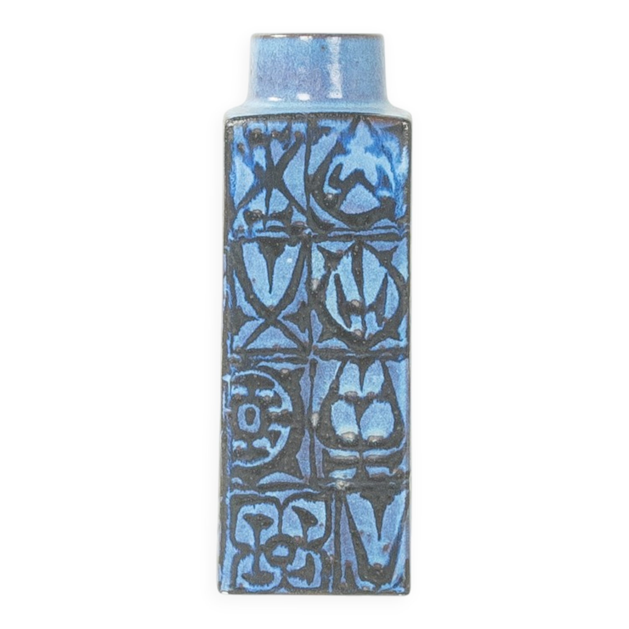 Expressive vase from the Baca series by Nils Thorsson for Royal Copenhagen