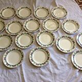 19 vintage plates