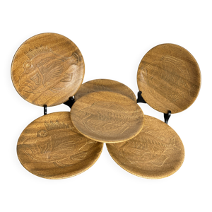 Assiettes plates longchamp