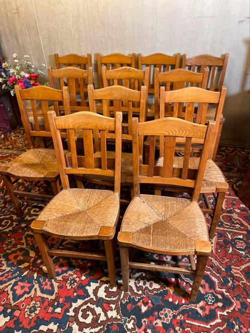 Set of 12 vintage chairs