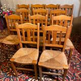 Set of 12 vintage chairs