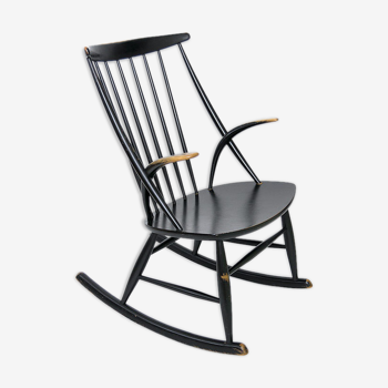 Rocking chair design Illum Wikkelso For Niels Eilersen