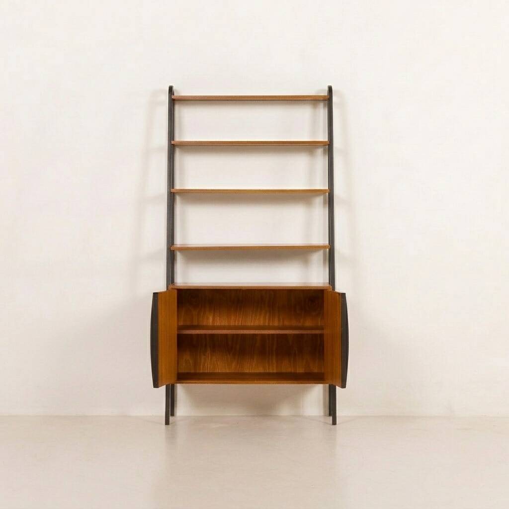 Mid century free standing  wall unit by  BRANTORPS, Sweden 1960s