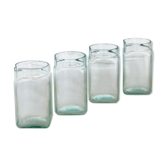 Old blown glass jars