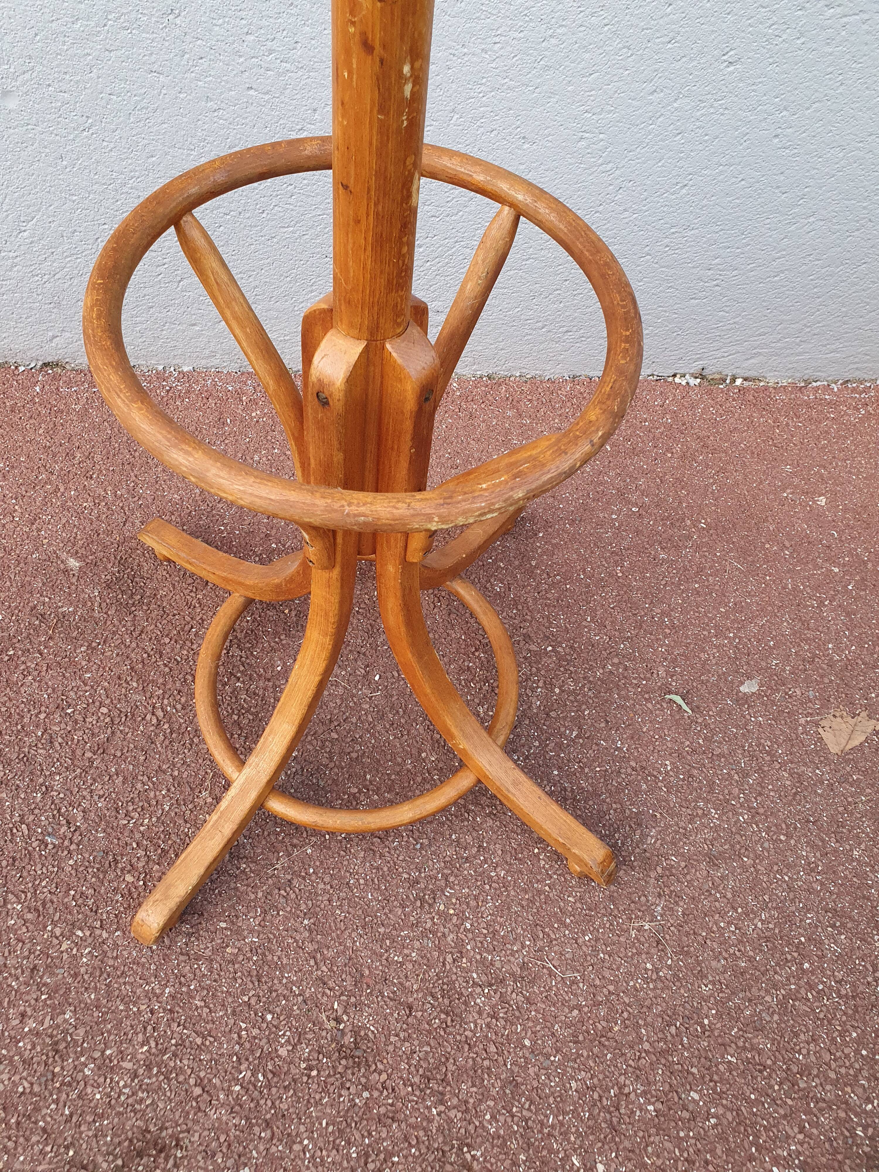 Vintage parrot coat rack