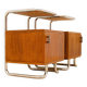 Pair of Chromed Nightstands, Vichr & spol, 1950s, Czechoslovakia