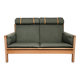 Oak and wool sofa model 2252 Børge Mogensen, Denmark, 1970