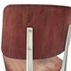 Lot of 4 vintage school chairs Galvanitas S16 Netherlands