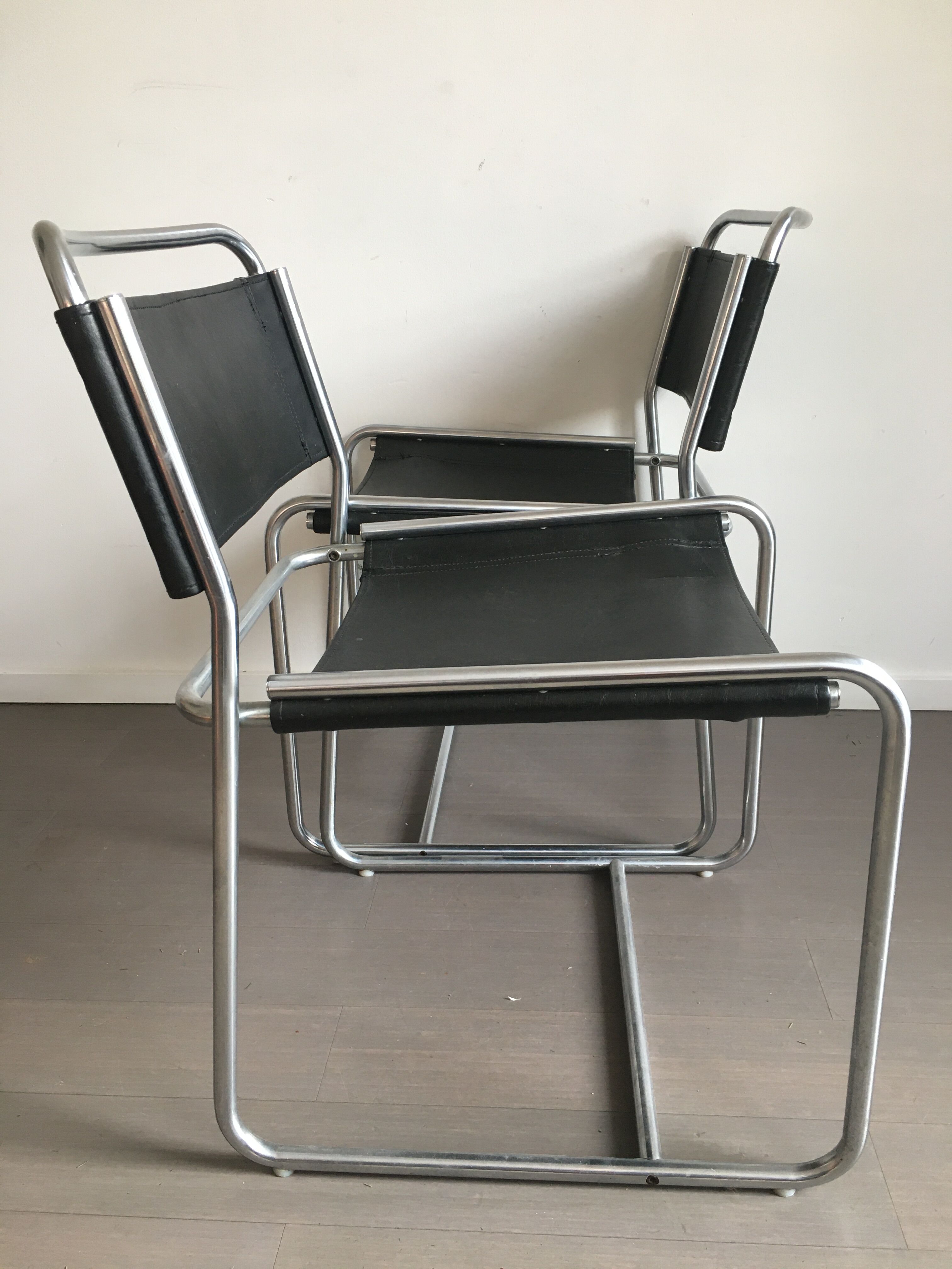 model SE18 dining chairs Claire  Bataille & Paul Ibens for 'T Spectrum 1970