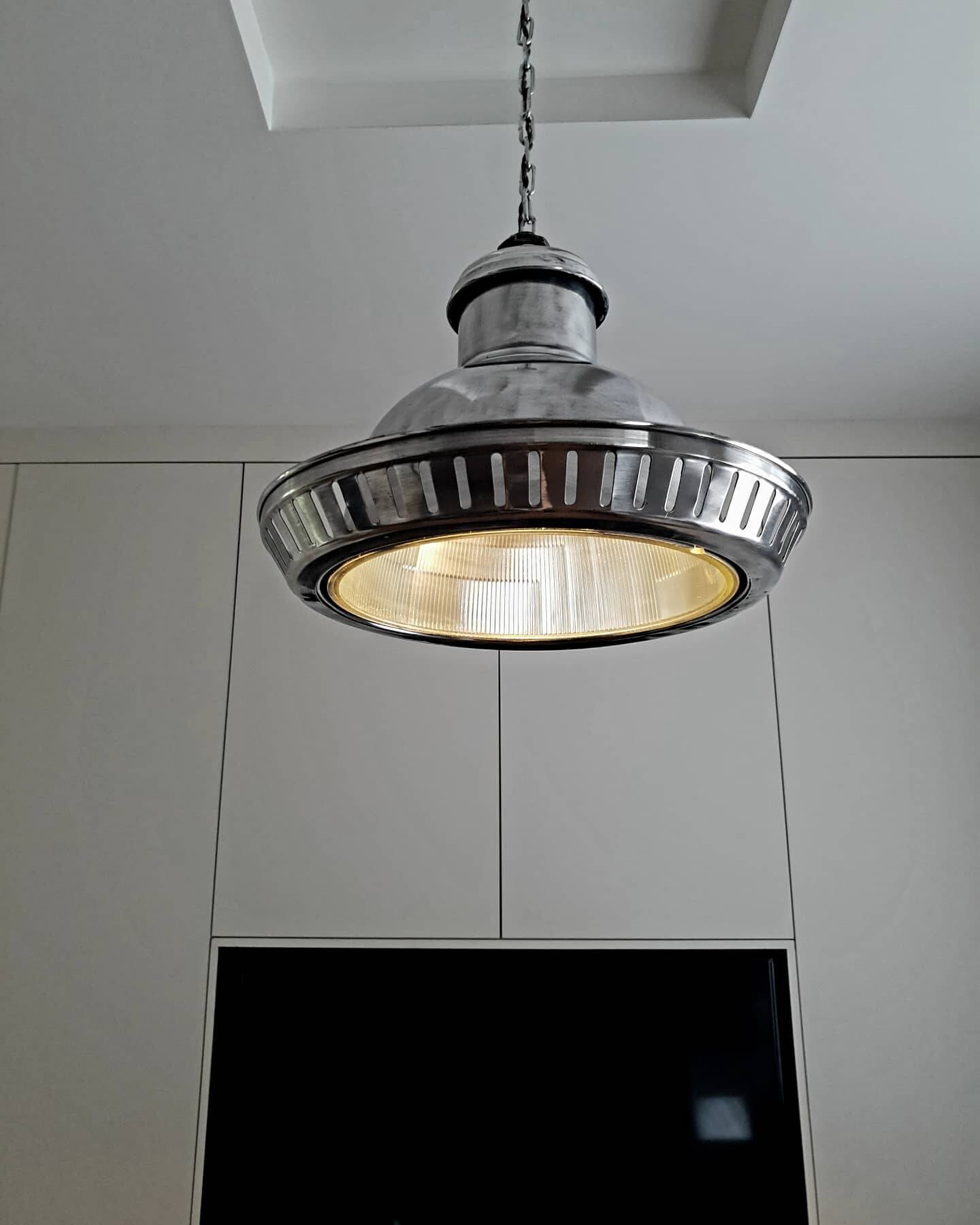 Holophane Chrome Lamp
