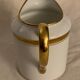 Pourer, teapot or coffee maker, and milk pot Jammet Seignolles Limoges