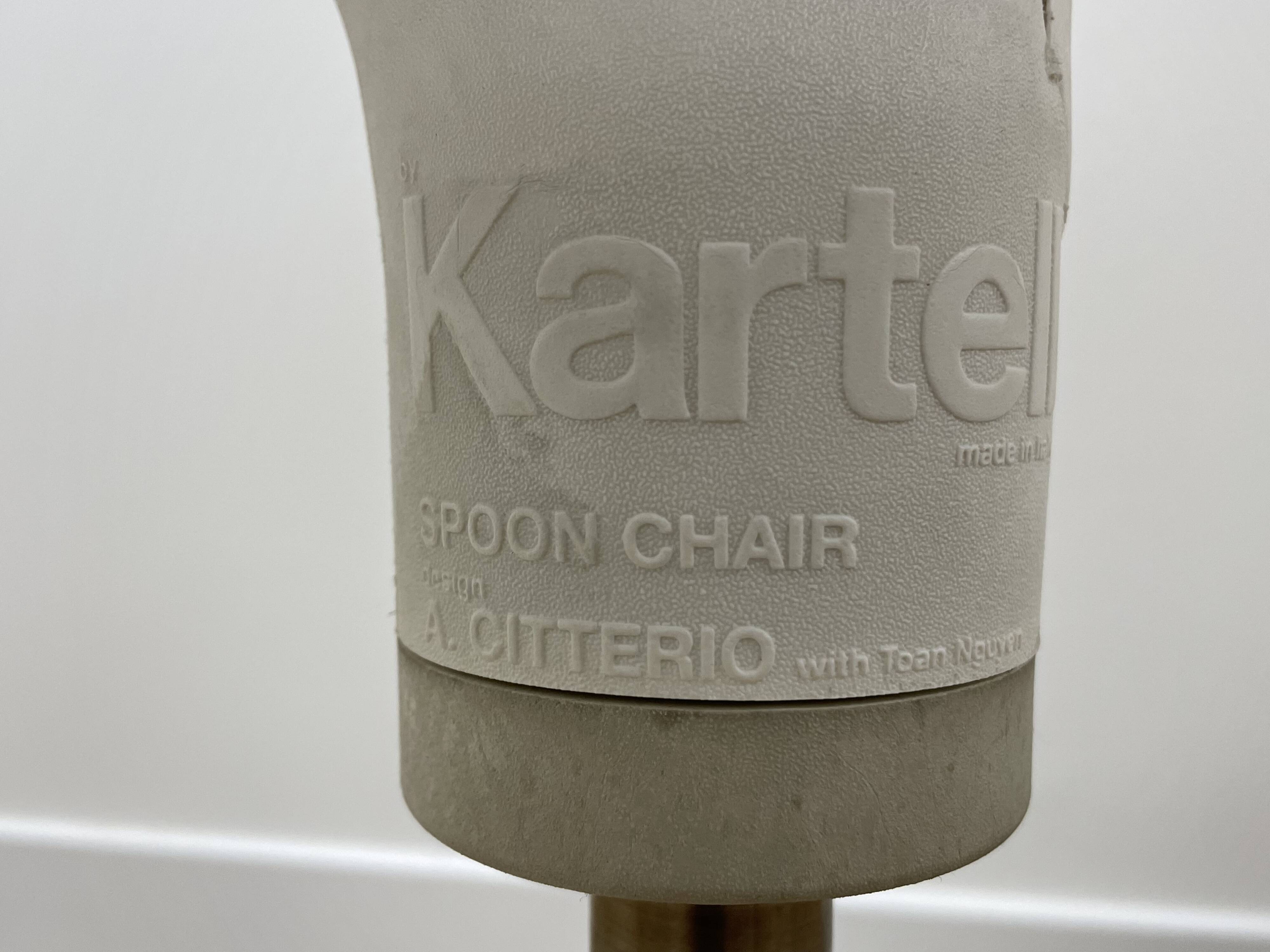 Spoon vintage office chair by Kartell