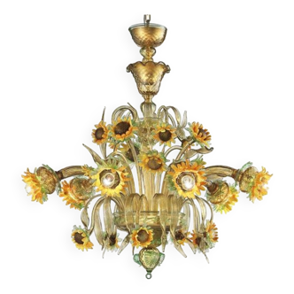 Venetian Murano glass chandelier