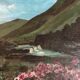 Eugène Mannessier - École de Paris - Paysage Montagne en été - Huile s