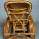 Chaise longue vintage – Rattan