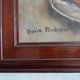 Old still life painting of fruits signed oil on canvas