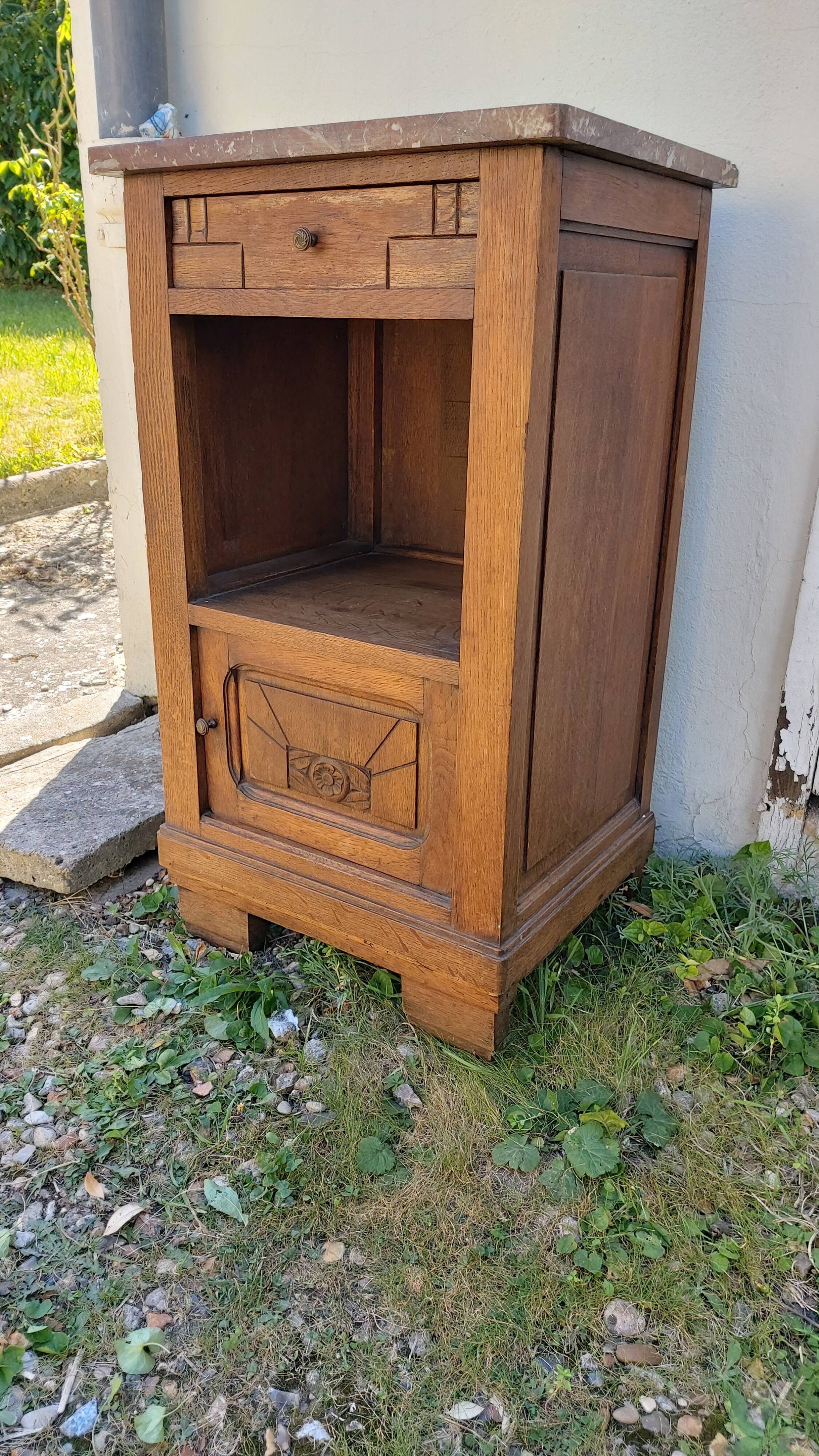 Art Deco bedside table