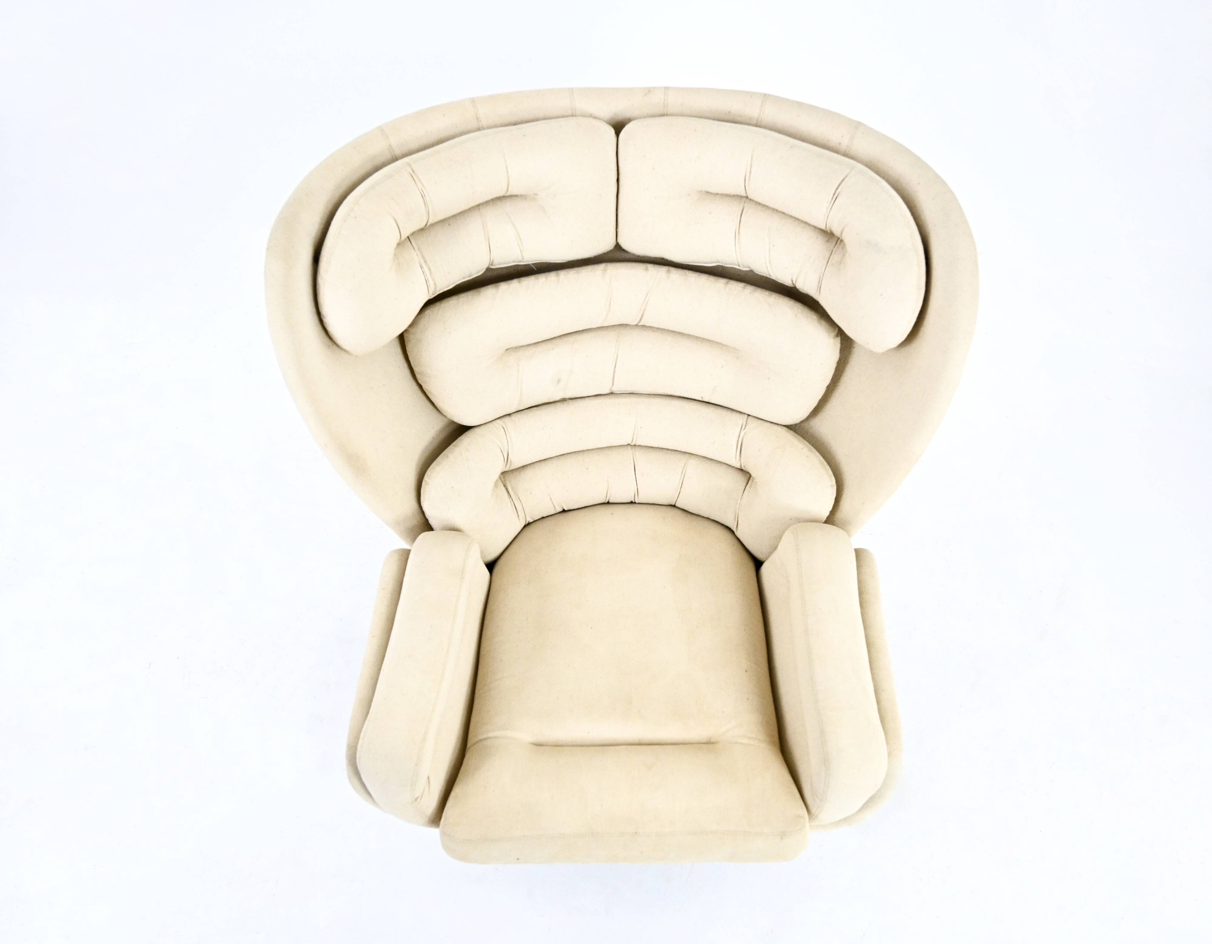 Elda armchair by Joe Colombo for Comfort, Italy, 1960s