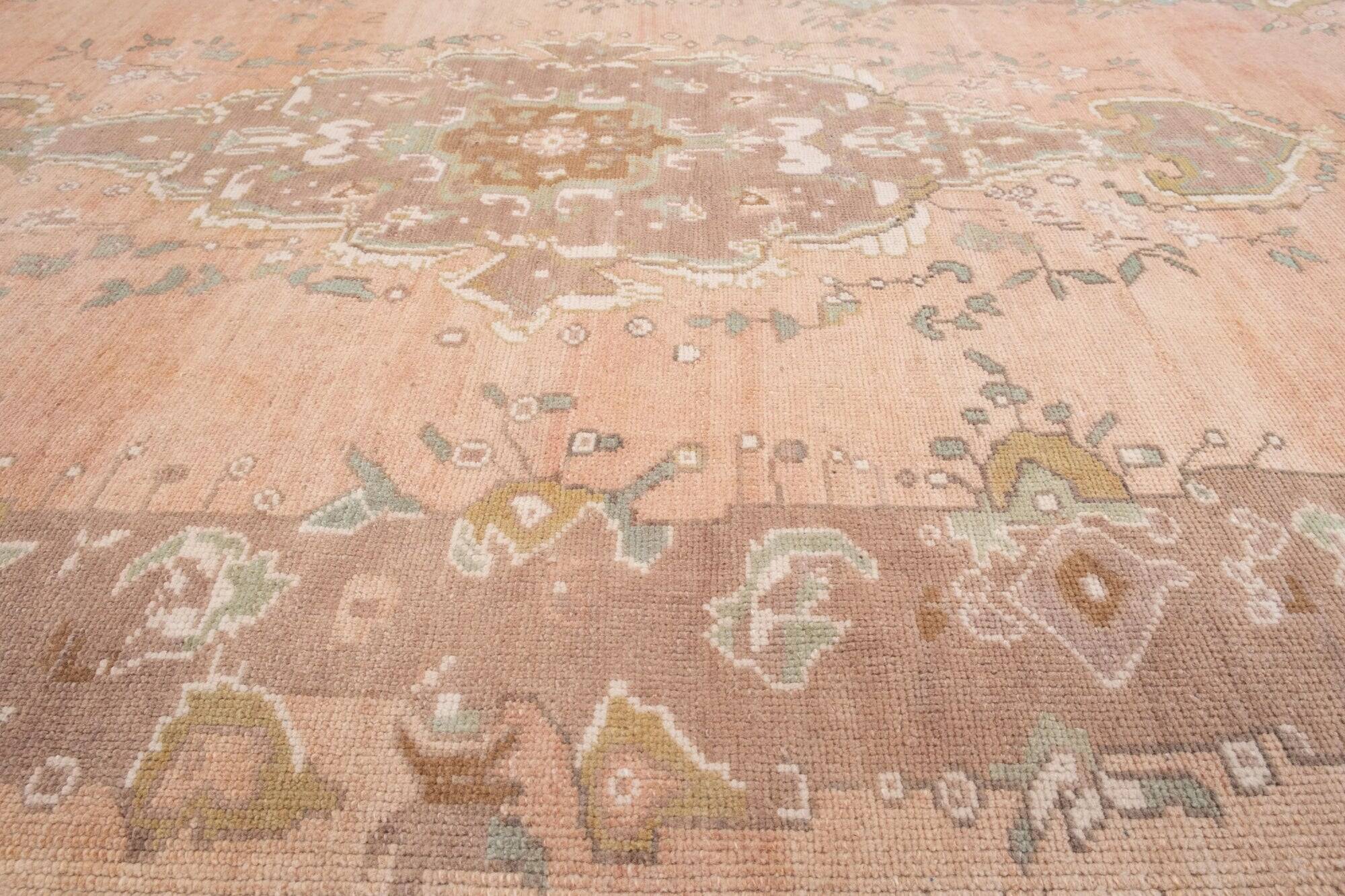 Vintage Turkish handmade rug 152x295 cm