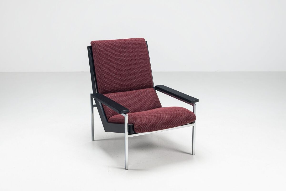 Rob Parry pair of Lotus lounge chairs Gelderland Netherlands 1960
