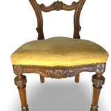 2 chaises et 1 chaise de coin italiennes, années 1950