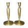 Pair of candlesticks time Executive Board late eighteenth early nineteenth