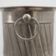 Art deco Metal Ice Bucket with Ring Handles, France 1920s