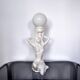Lampe "Femme nue" céramique 1970
