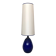 Large glazed ceramic art table lamp from Krösselbach, West-Germany, 1960s