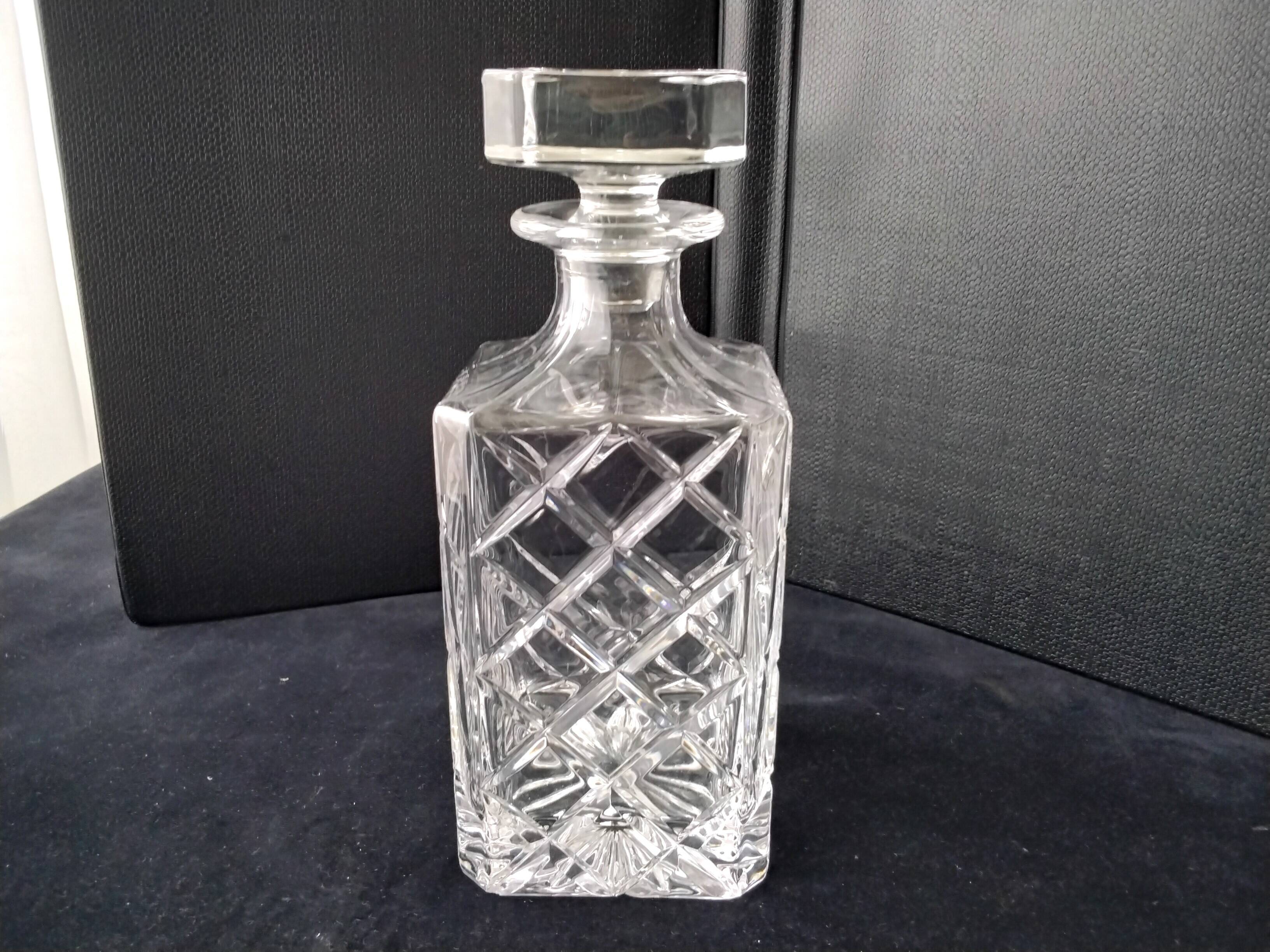 RCR Crystal Whiskey Decanter