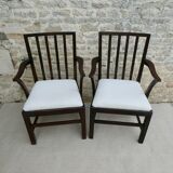 Pair of armchairs signed, Beithcraft, 60s