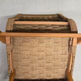 "Wroom & Dreesman 1950 corded armchair"