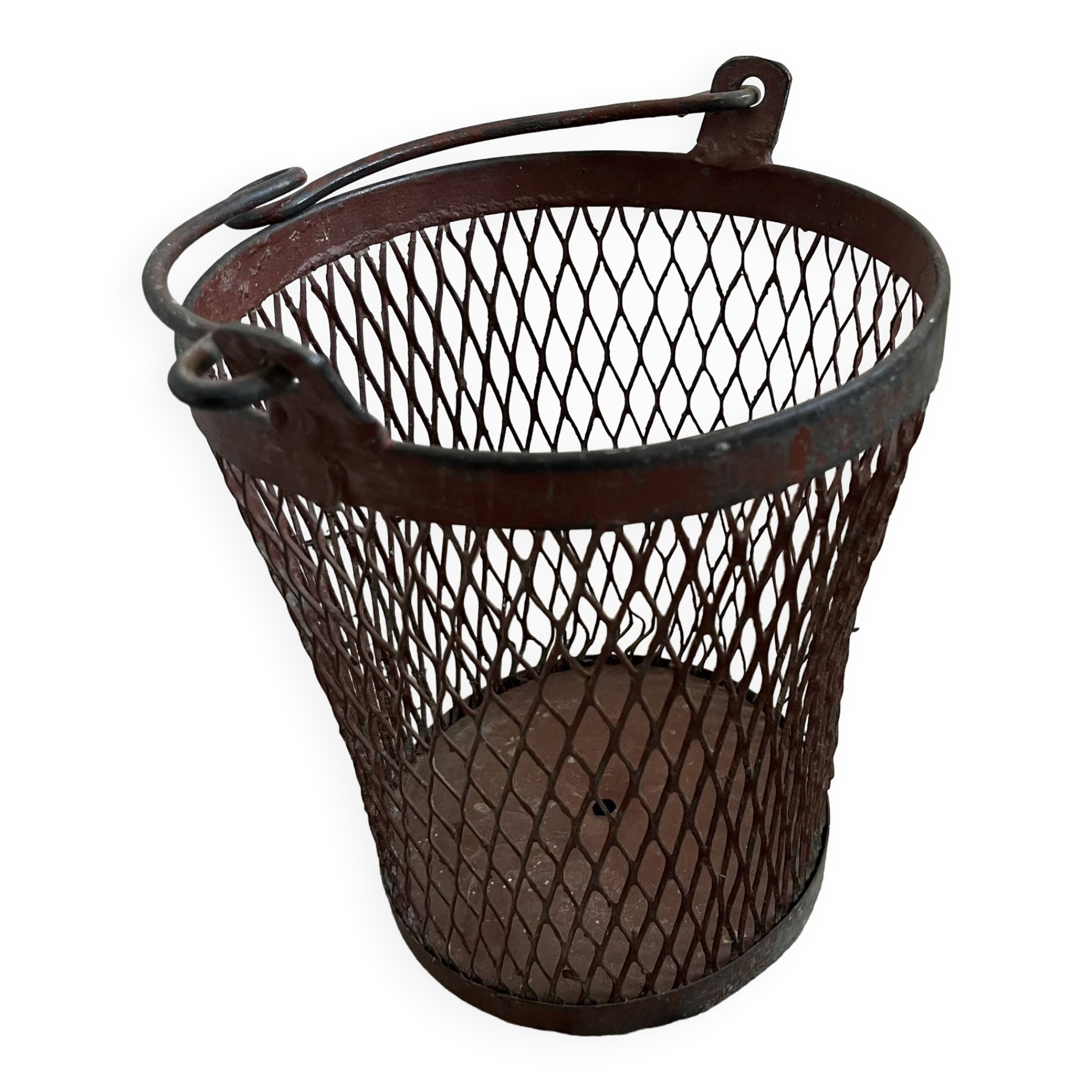 Old coal basket