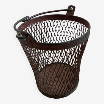 Old coal basket