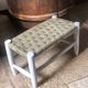Moroccan children's bench wood and rope